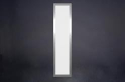 Naga 6 FT Tall Panel: Silver Veneer Frame